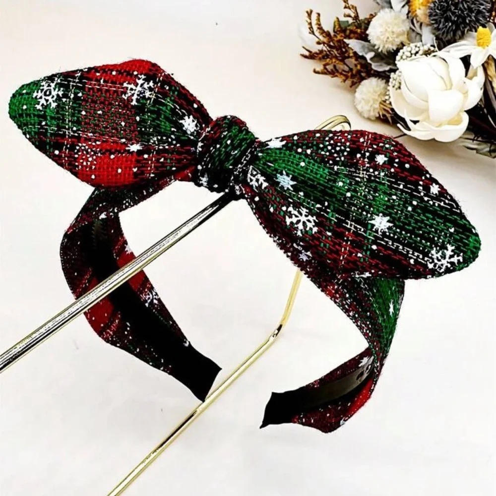 Christmas Bow Headband